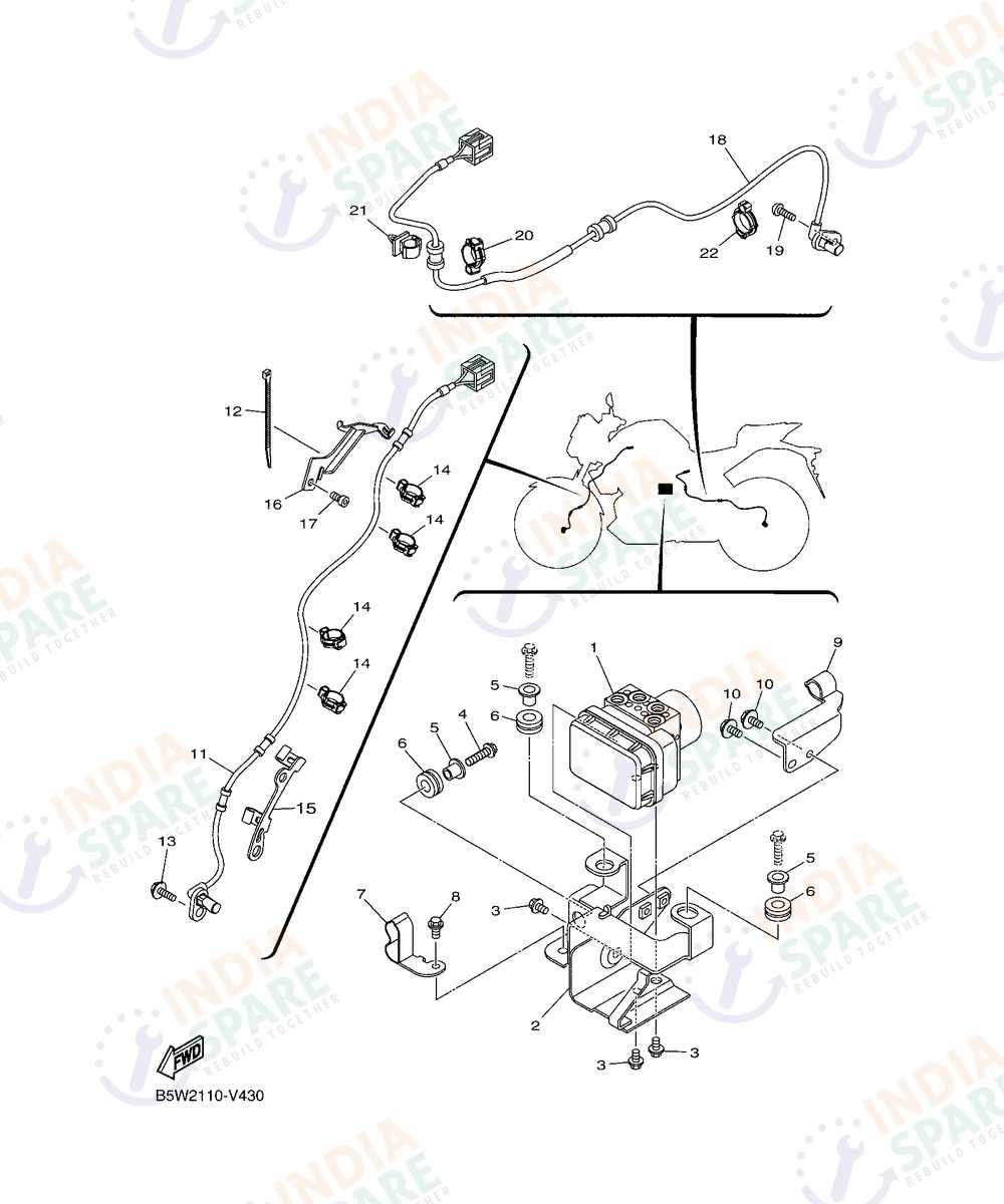 YAMAHA D772 MT 03 Series ELECTRICAL 3